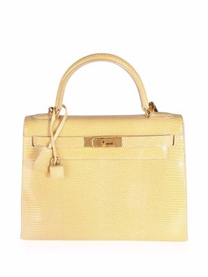 Hermès Pre-Owned pre-owned Kelly 28 Sellier 2way bag - Yellow