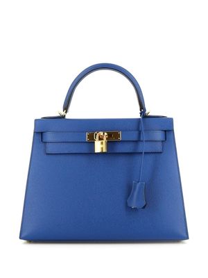 Hermès Pre-Owned pre-owned Kelly 28 two-way bag - Blue