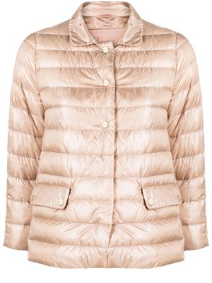 Herno button-fastening padded jacket - Pink