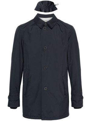 Herno buttoned lightweight jacket - Blue