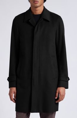 Herno Cashmere Topcoat in Black