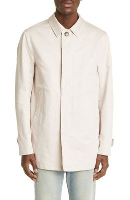 Herno Cotton & Linen Trench Coat in 2605-Naturale