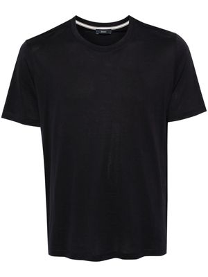 Herno cotton jersey T-shirt - Blue