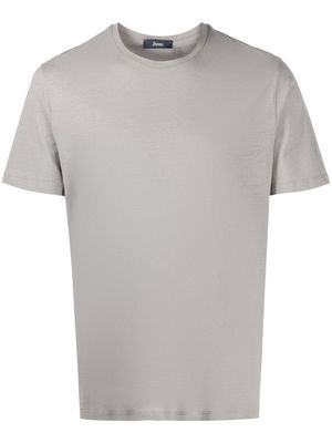 Herno crew-neck cotton T-shirt - Grey