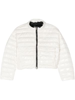 Herno cropped puffer jacket - White