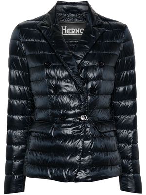 Herno double-breasted puffer jacket - Blue