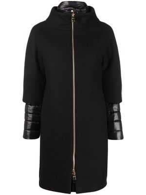Herno double-layer parka coat - Black
