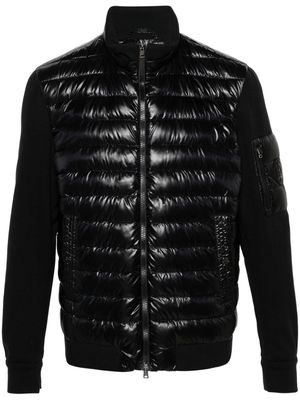 Herno down-feather panelled jacket - Black