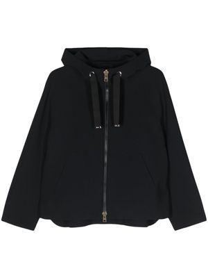 Herno drawstring hooded jacket - Black