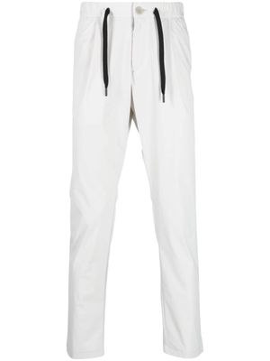 Herno drawstring-waist cropped trousers - White