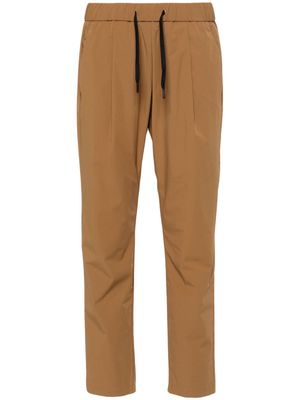 Herno drawstring-waist slim-fit trousers - Brown