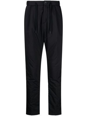 Herno elasticated-waist tapered trousers - Blue