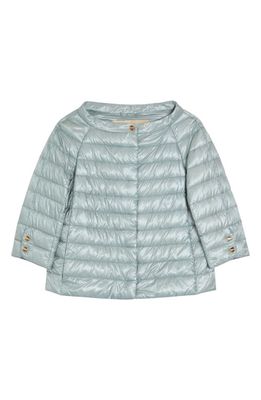 Herno Elsa Iconico Ultralight Water Repellent Down Puffer Jacket in 9434 /Pale Blue