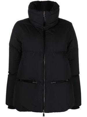 Herno funnel-neck puffer jacket - Black