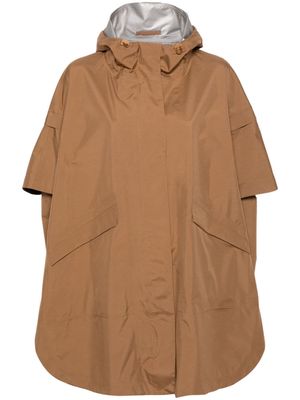 Herno GORE-TEX® cape - Brown