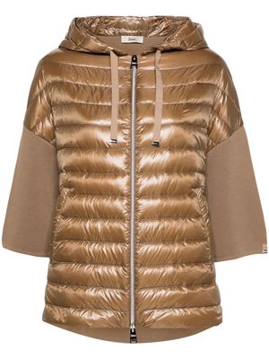 Herno hooded down jacket - Brown