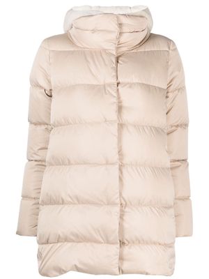 Herno hooded padded puffer jacket - Neutrals