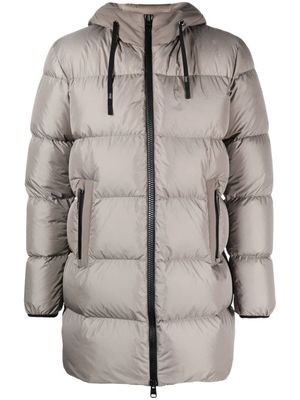 Herno hooded quilted padded jacket - Neutrals