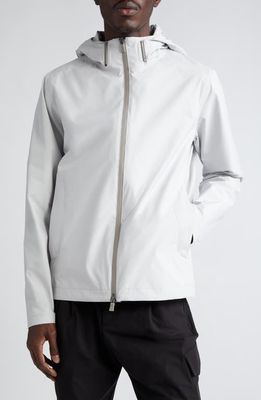 Herno Laminar 2-Ply Gore-Tex Water Resistant Jacket in Stone