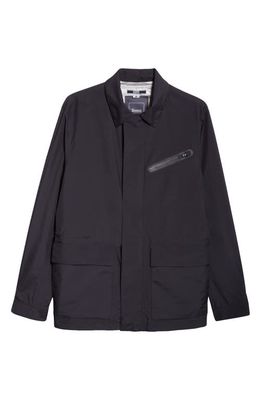 Herno Laminar Gore-Tex Water Resistant Shirt Jacket in 9300 Black