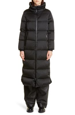 Herno Laminar Quilted Down Long Parka in 9300 /Nero