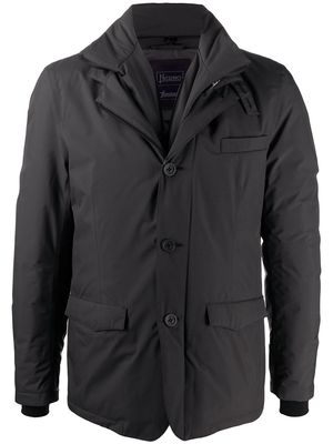 Herno layered padded jacket - Grey
