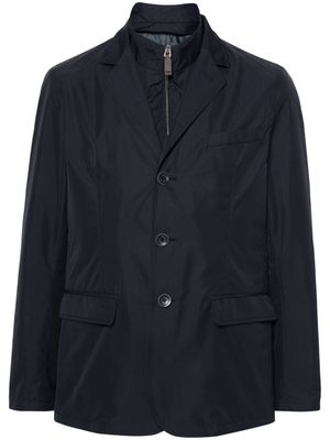 Herno layered shell jacket - Blue