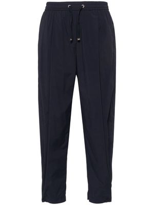 Herno lightweight cropped trousers - Blue