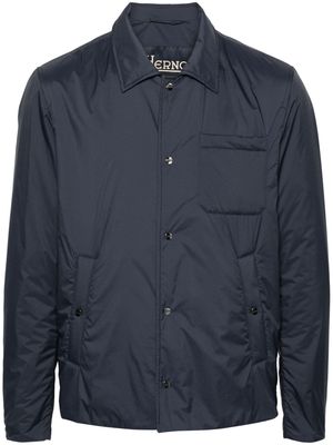 Herno long-sleeve shirt jacket - Blue