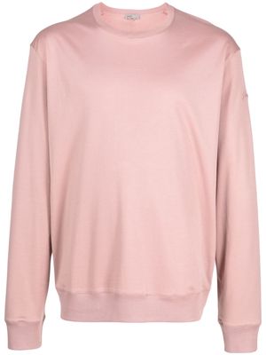 Herno long-sleeved cotton sweatshirt - Pink