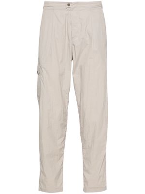 Herno mid-rise tapered trousers - Neutrals