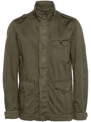 Herno mock-neck lightweight jacket - Green