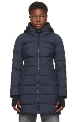 Herno Navy Down Gore-Tex® Windstopper Long Jacket