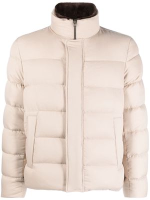 Herno padded goose-down jacket - Neutrals