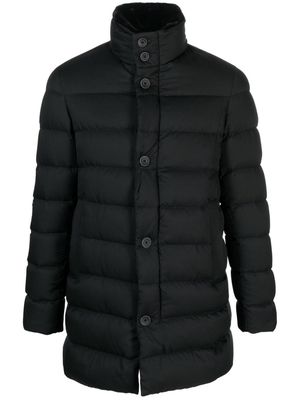 Herno padded high-neck coat - Black