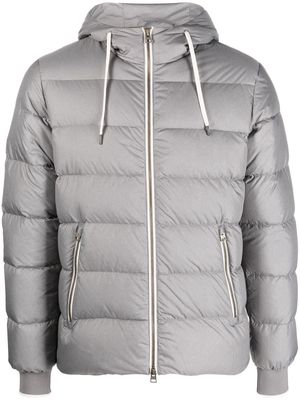 Herno padded hooded jacket - Grey