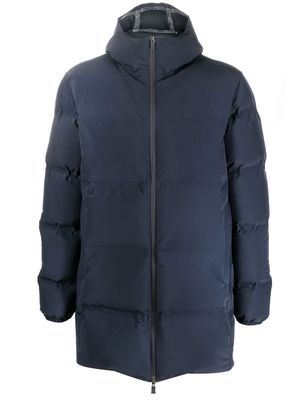Herno padded mid-length coat - Blue