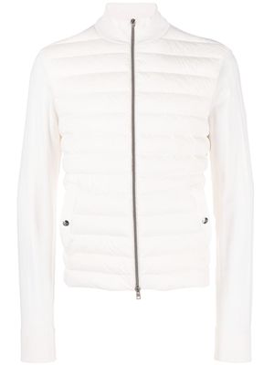 Herno padded zip-up jacket - White