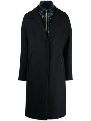 Herno panelled mid-length coat - Blue