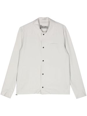 Herno plain shirt jacket - Grey