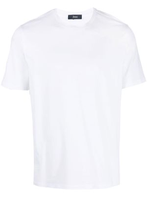 Herno plain stretch-cotton T-shirt - White