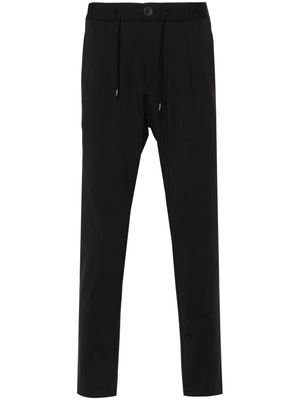 Herno pleated tapered trousers - Black