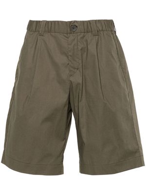 Herno poplin chino shorts - Green