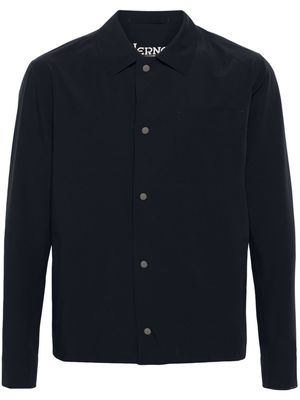 Herno press-stud shirt jacket - Blue