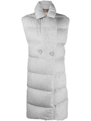 Herno quilted padded gilet - Grey