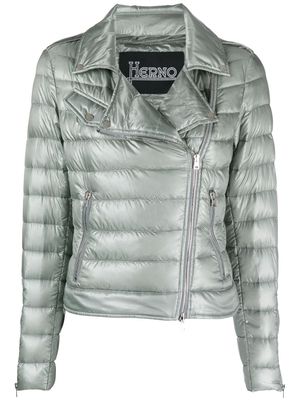 Herno quilted zip-up jacket - Grey
