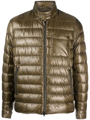 Herno quilted zip-up padded jacket - Green