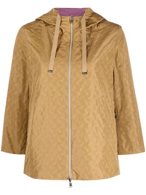 Herno reversible hooded jacket - Brown