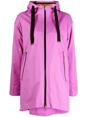 Herno reversible hooded jacket - Purple
