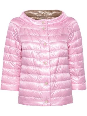 Herno reversible quilted puffer jacket - Pink